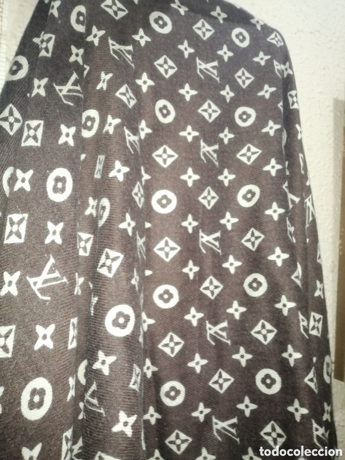 Vintage: Bufanda con estampado Louis Vuitton - Foto 4