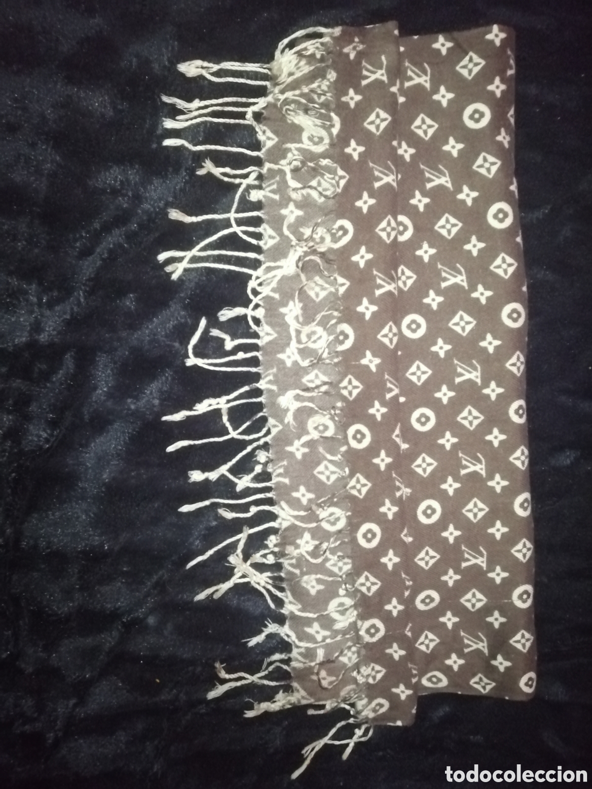 Vintage: Bufanda con estampado Louis Vuitton - Foto 6