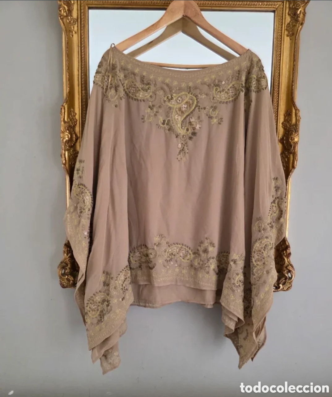 Vintage: Seda Zuhair Murad x Mango Beige/Oro - Foto 2