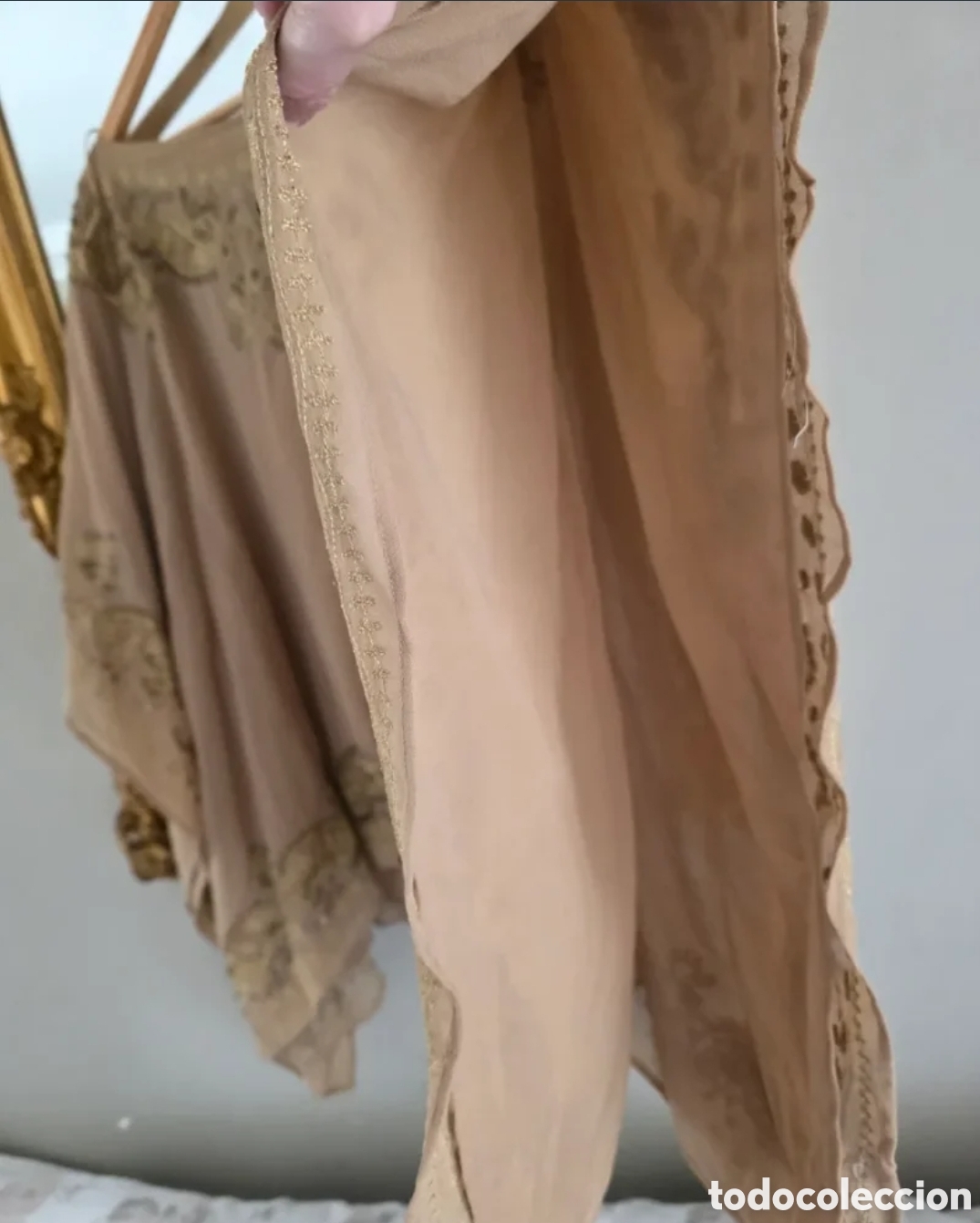 Vintage: Seda Zuhair Murad x Mango Beige/Oro - Foto 5