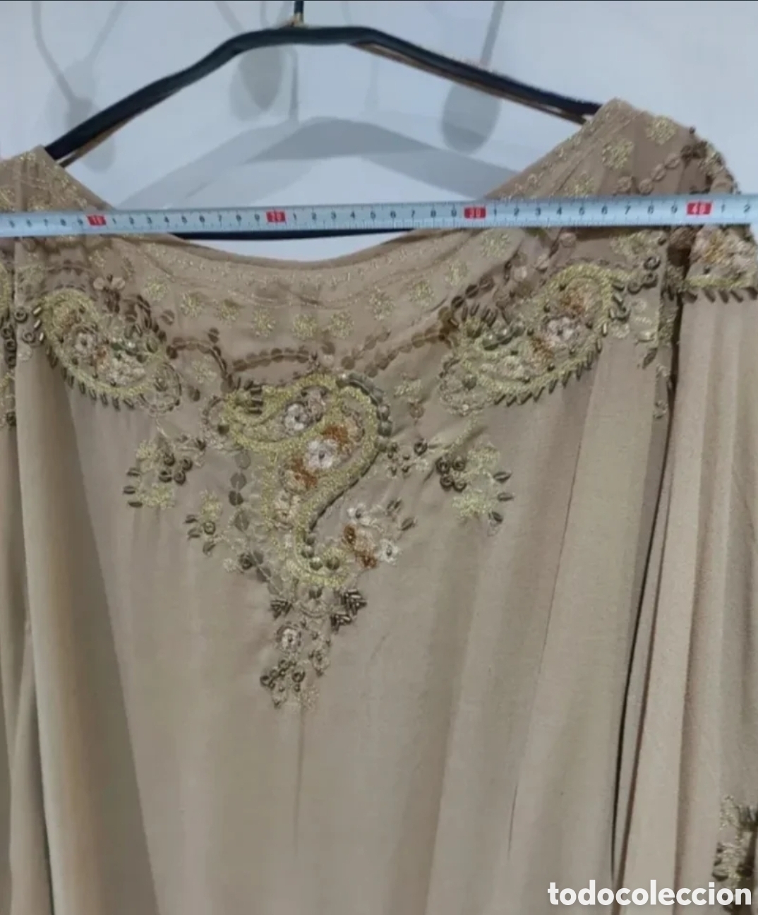 Vintage: Seda Zuhair Murad x Mango Beige/Oro - Foto 10