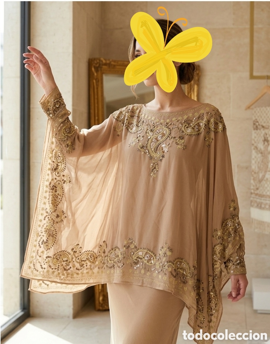 Vintage: Seda Zuhair Murad x Mango Beige/Oro - Foto 1