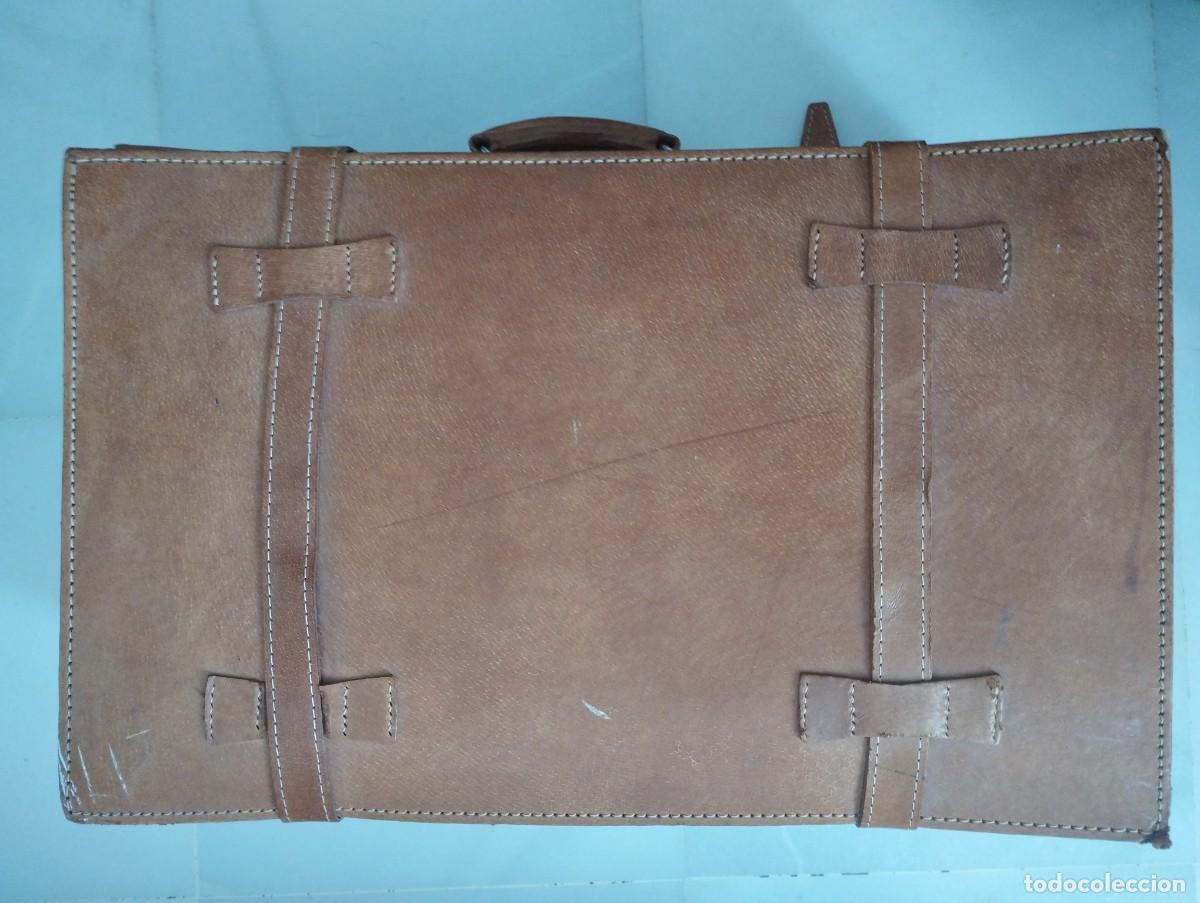 Vintage: Maleta imitaci&oacute;n piel - Foto 4