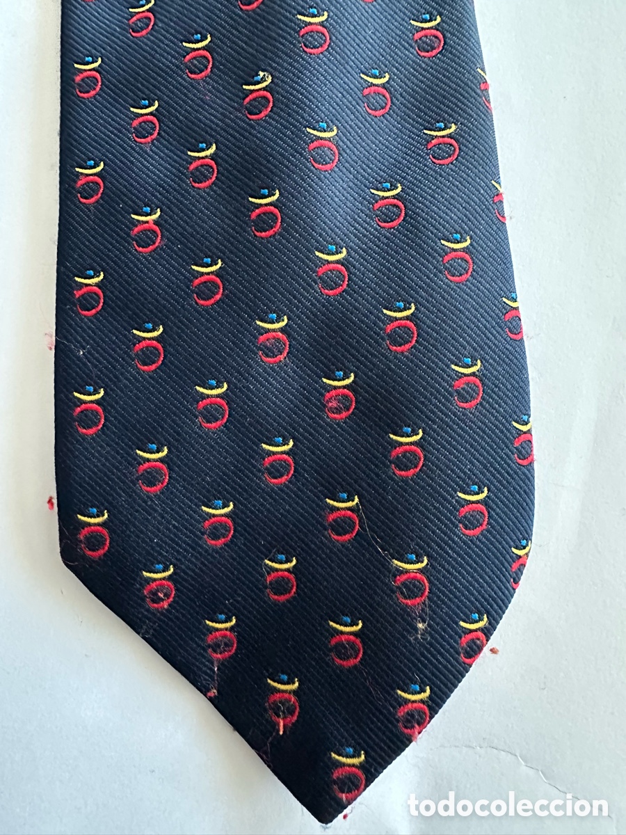 Vintage: Corbata Olimpiada Barcelona 92 - Foto 1