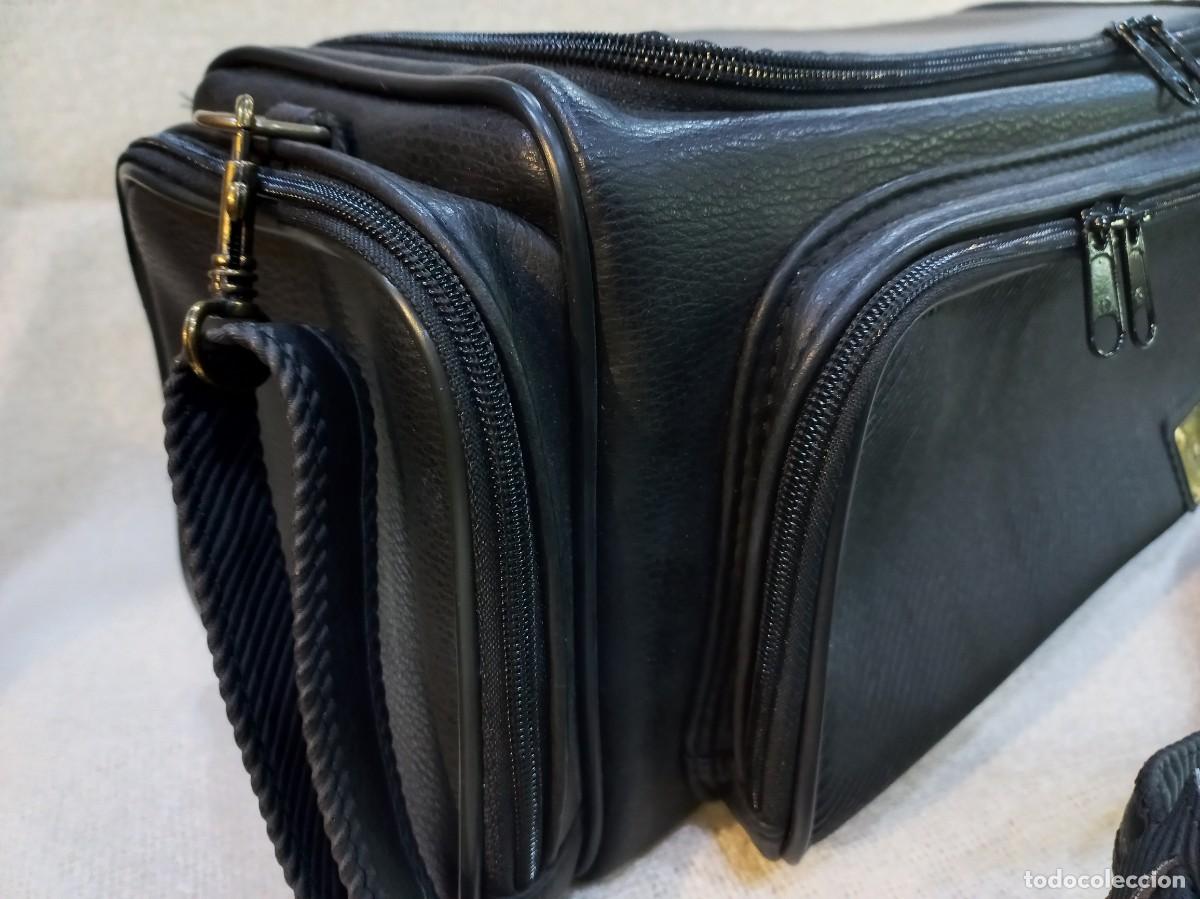 Vintage: BOLSO VIAJE (multiusos) &uml;GLADIATOR&uml; negro (40cm) - Foto 4
