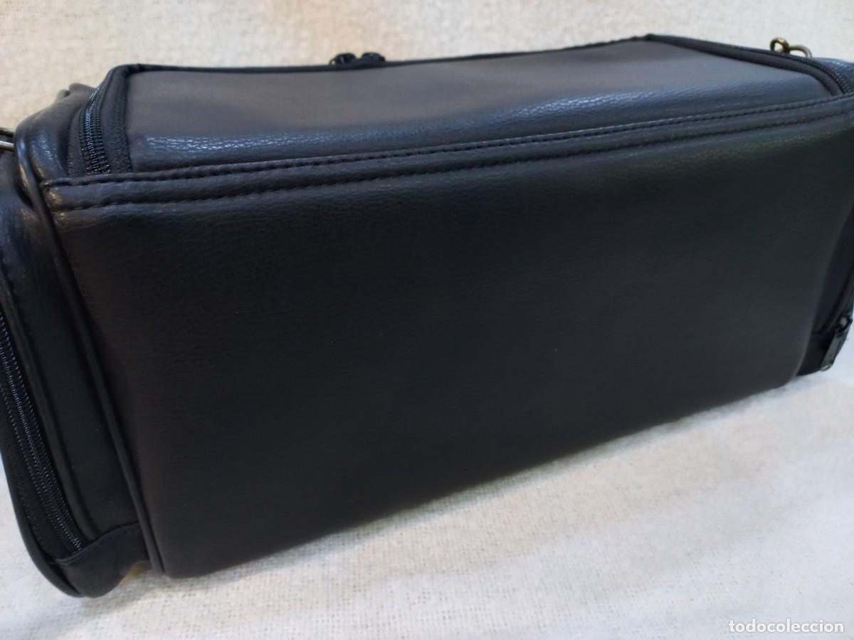 Vintage: BOLSO VIAJE (multiusos) &uml;GLADIATOR&uml; negro (40cm) - Foto 7