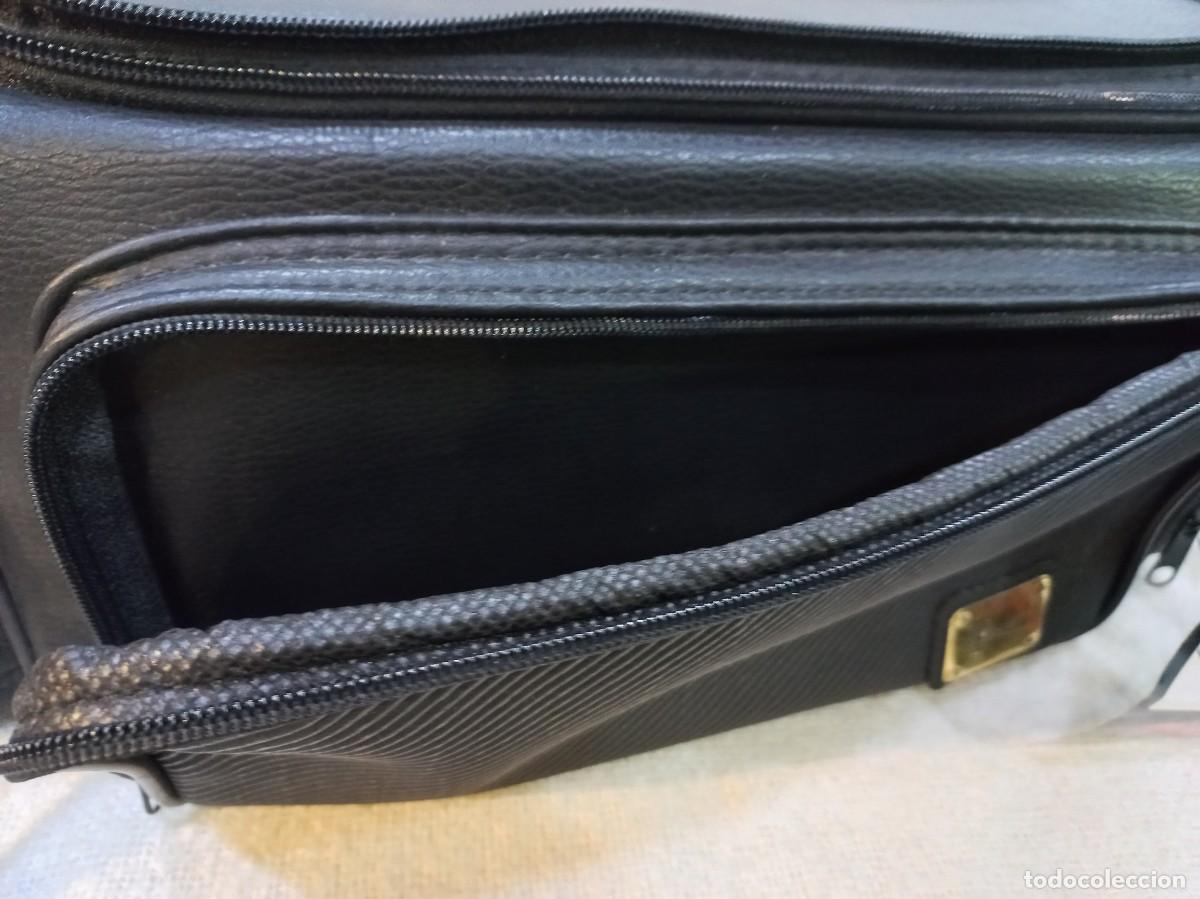 Vintage: BOLSO VIAJE (multiusos) &uml;GLADIATOR&uml; negro (40cm) - Foto 9