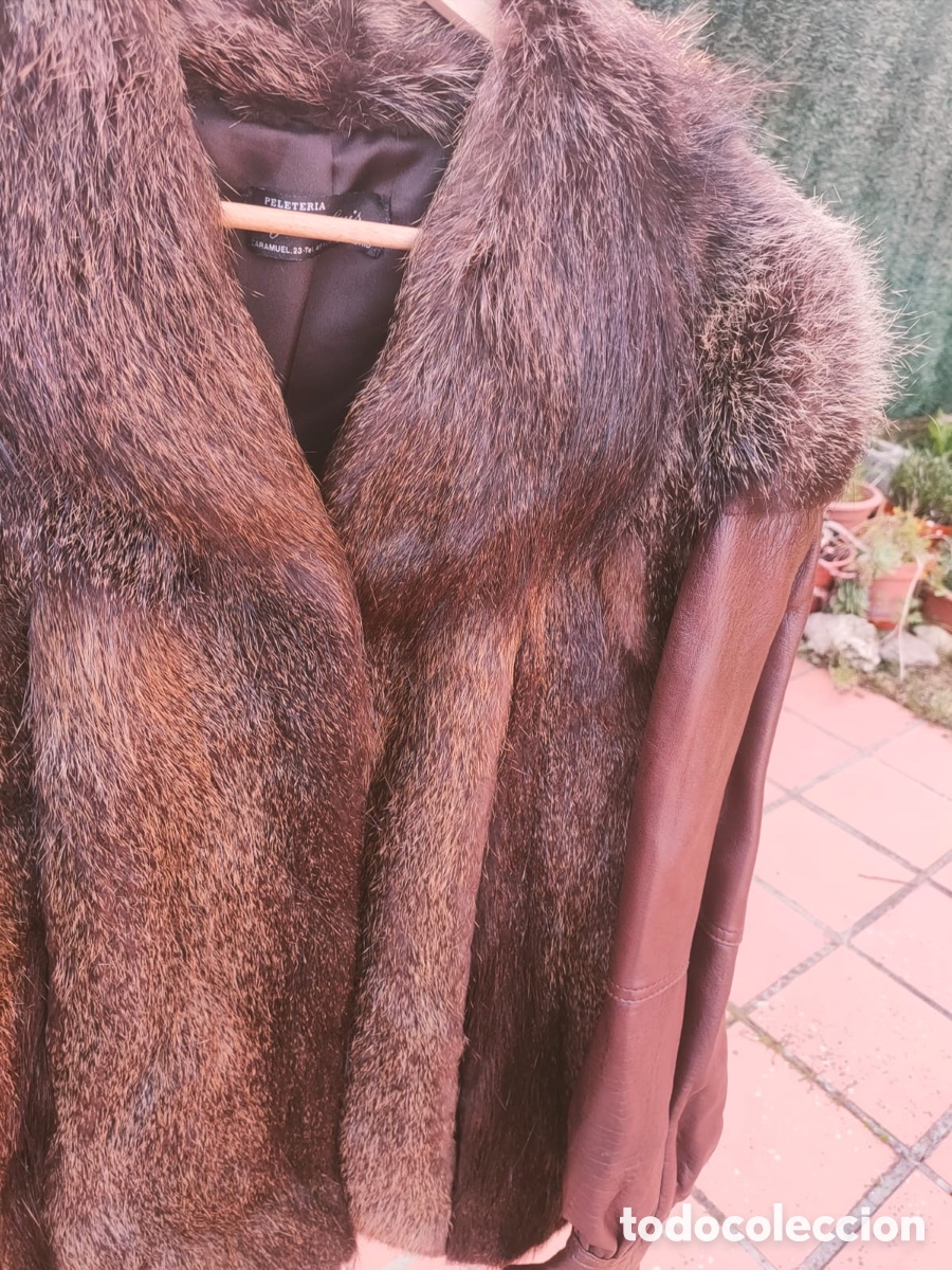 Vintage: Chaquet&oacute;n de piel Nutr&iacute;@ - Foto 2