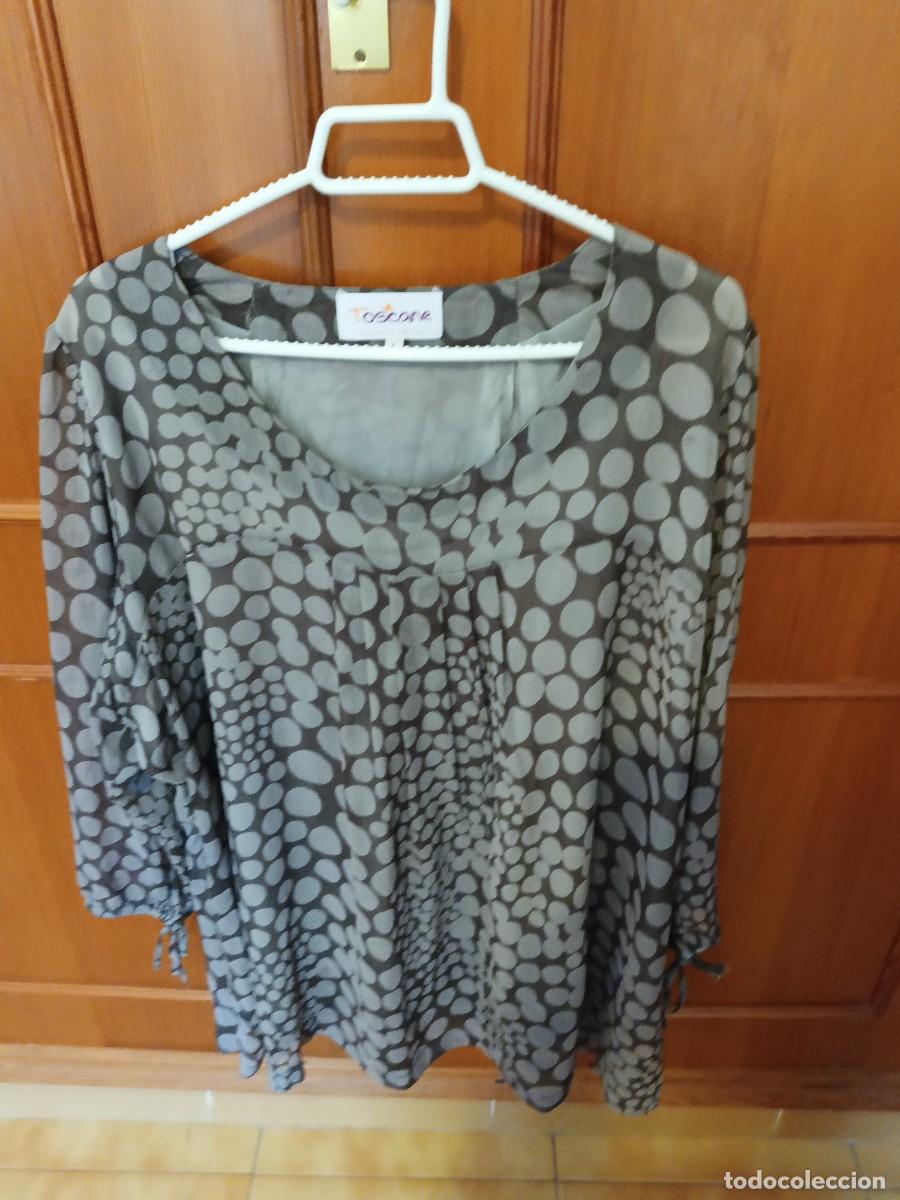 Vintage: Blus&oacute;n topos Talla 5. TOSCANE