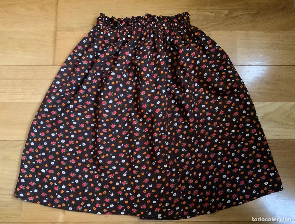 Vintage: FALDA INDUMENTARIA REGIONAL NI&Ntilde;A - Foto 1