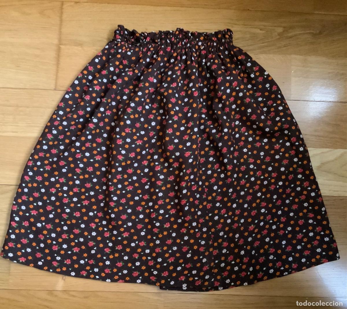 Vintage: FALDA INDUMENTARIA REGIONAL NI&Ntilde;A - Foto 4