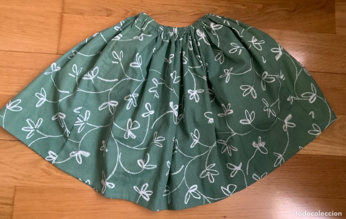 Vintage: FALDA INDUMENTARIA REGIONAL NI&Ntilde;A - Foto 1