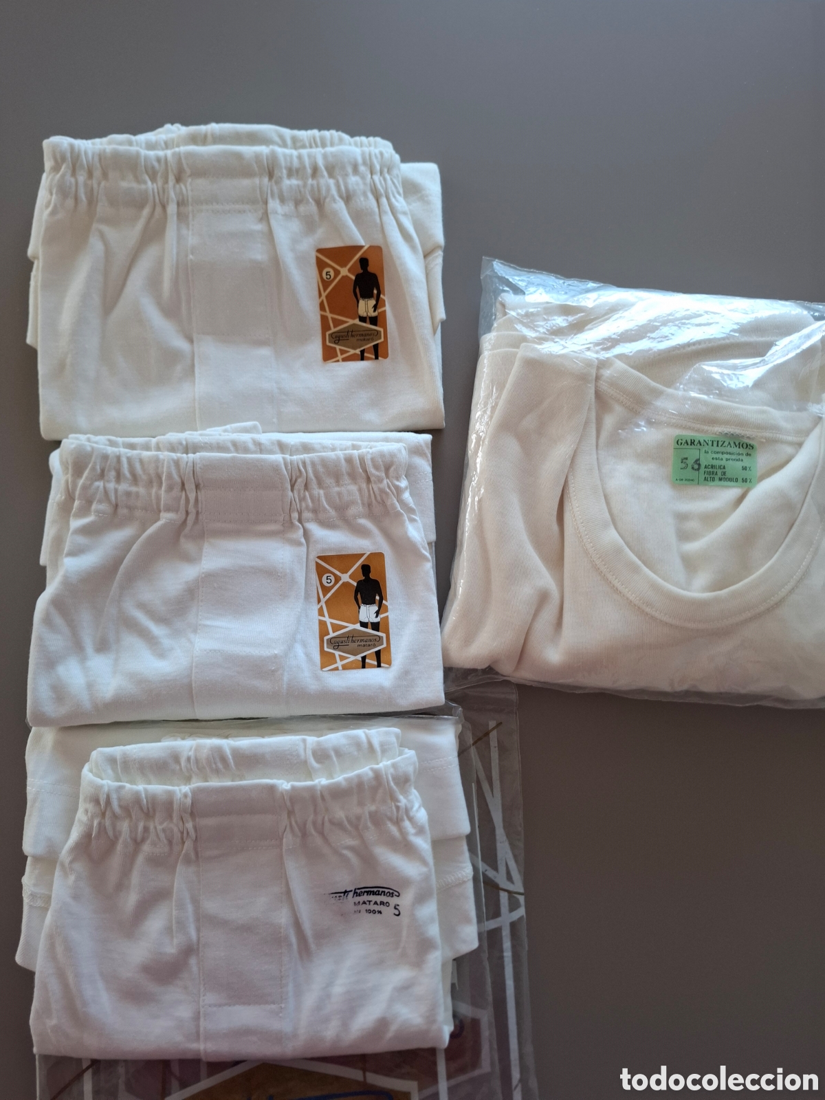 Vintage: 3 calzoncillos antiguos NUEVO - Foto 1