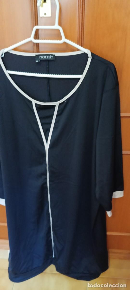 Vintage: Vestido negro Norah. Talla 48