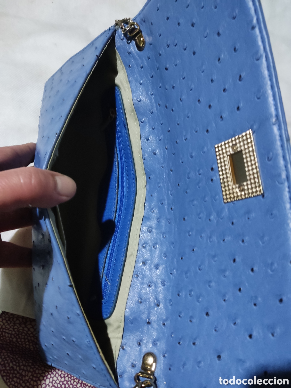 Vintage: Bolso de fiesta Nobuck - Foto 4
