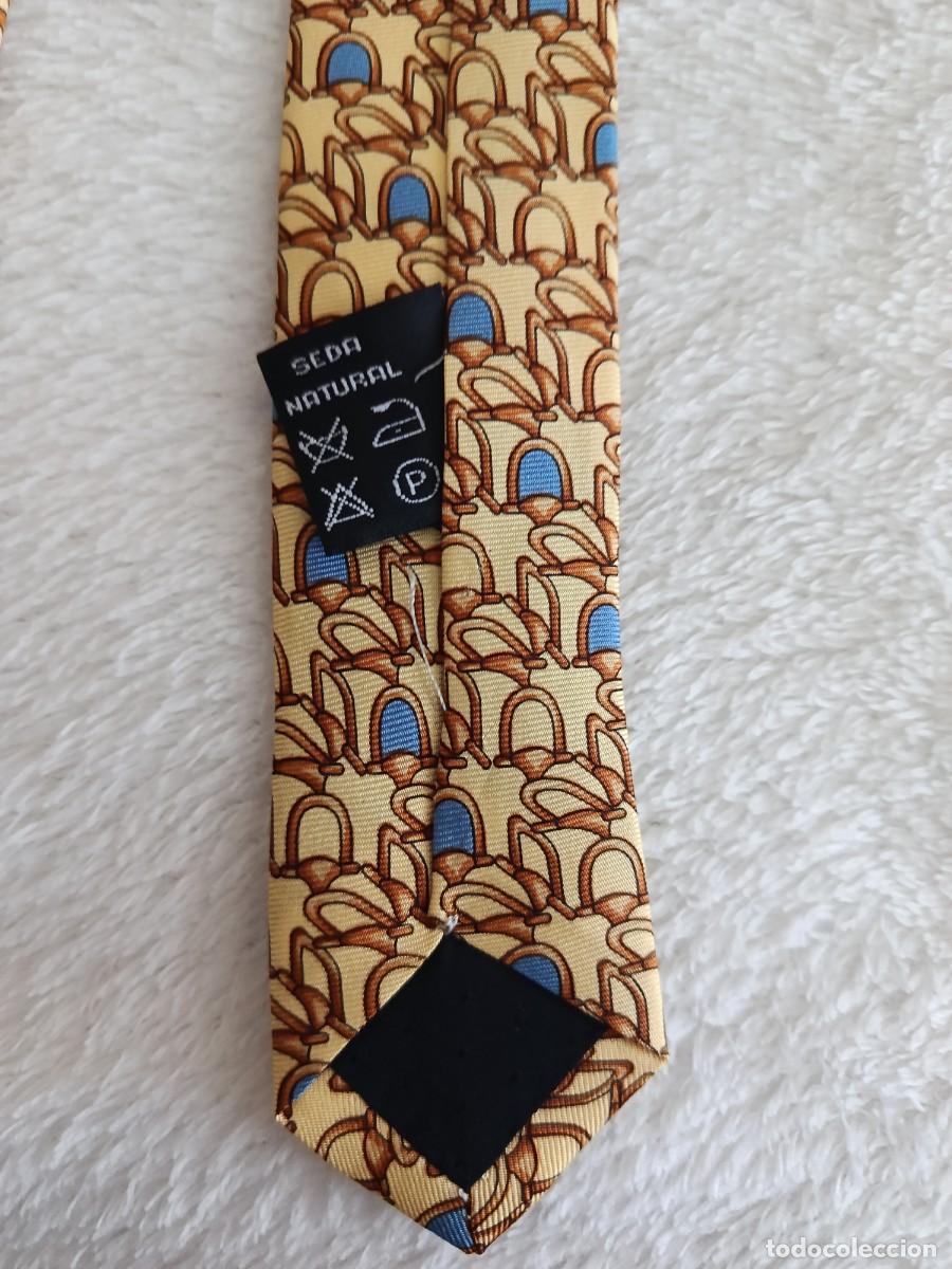 Vintage: CORBATA LOFRE 100 % SEDA. MADE IN SPAIN - Foto 6