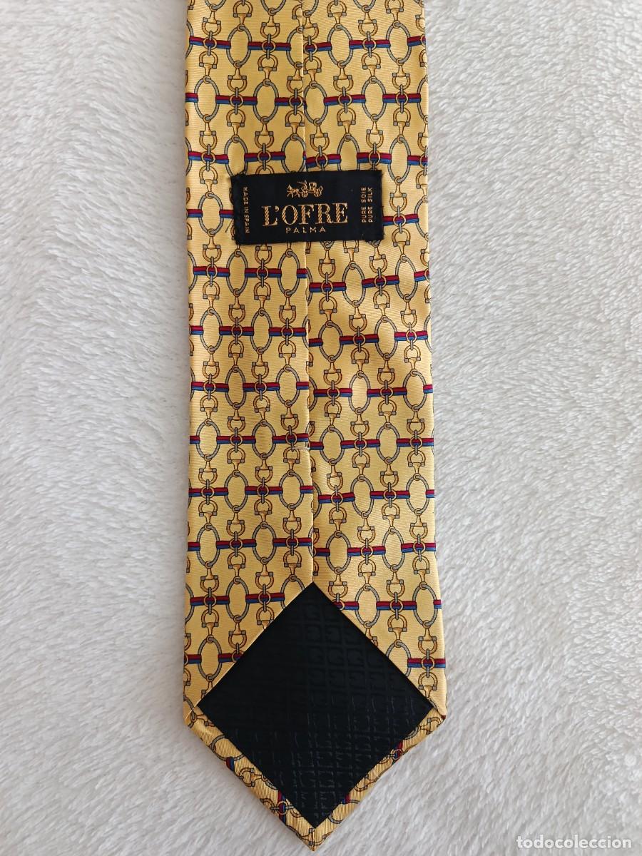 Vintage: CORBATA LOFRE 100 % SEDA. MADE IN SPAIN - Foto 3