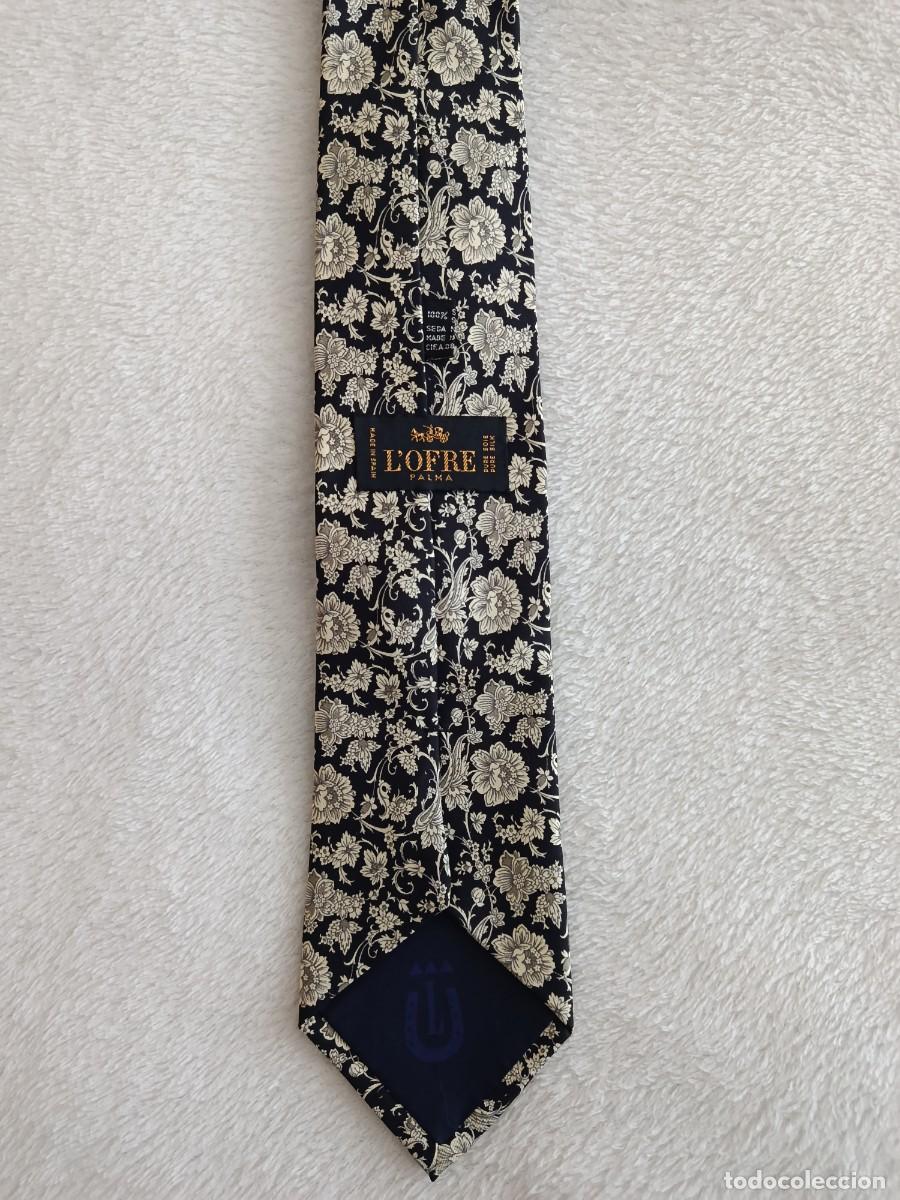 Vintage: CORBATA LOFRE 100 % SEDA. MADE IN SPAIN - Foto 3