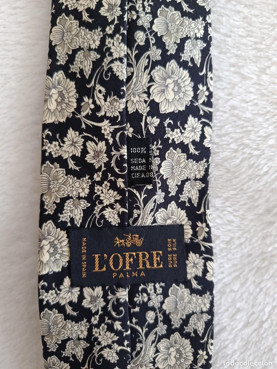Vintage: CORBATA LOFRE 100 % SEDA. MADE IN SPAIN - Foto 4