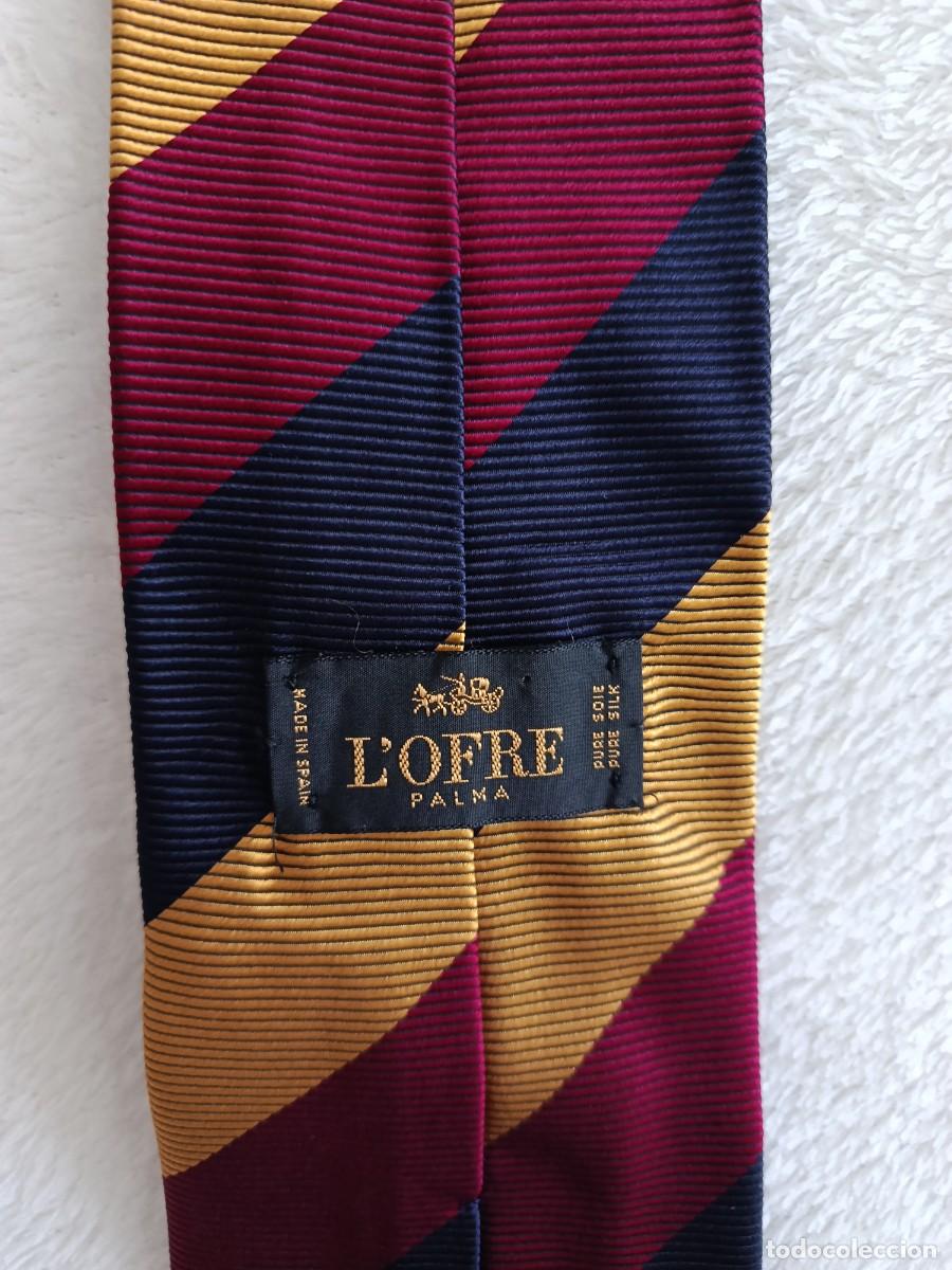 Vintage: CORBATA LOFRE 100 % SEDA. MADE IN SPAIN - Foto 4