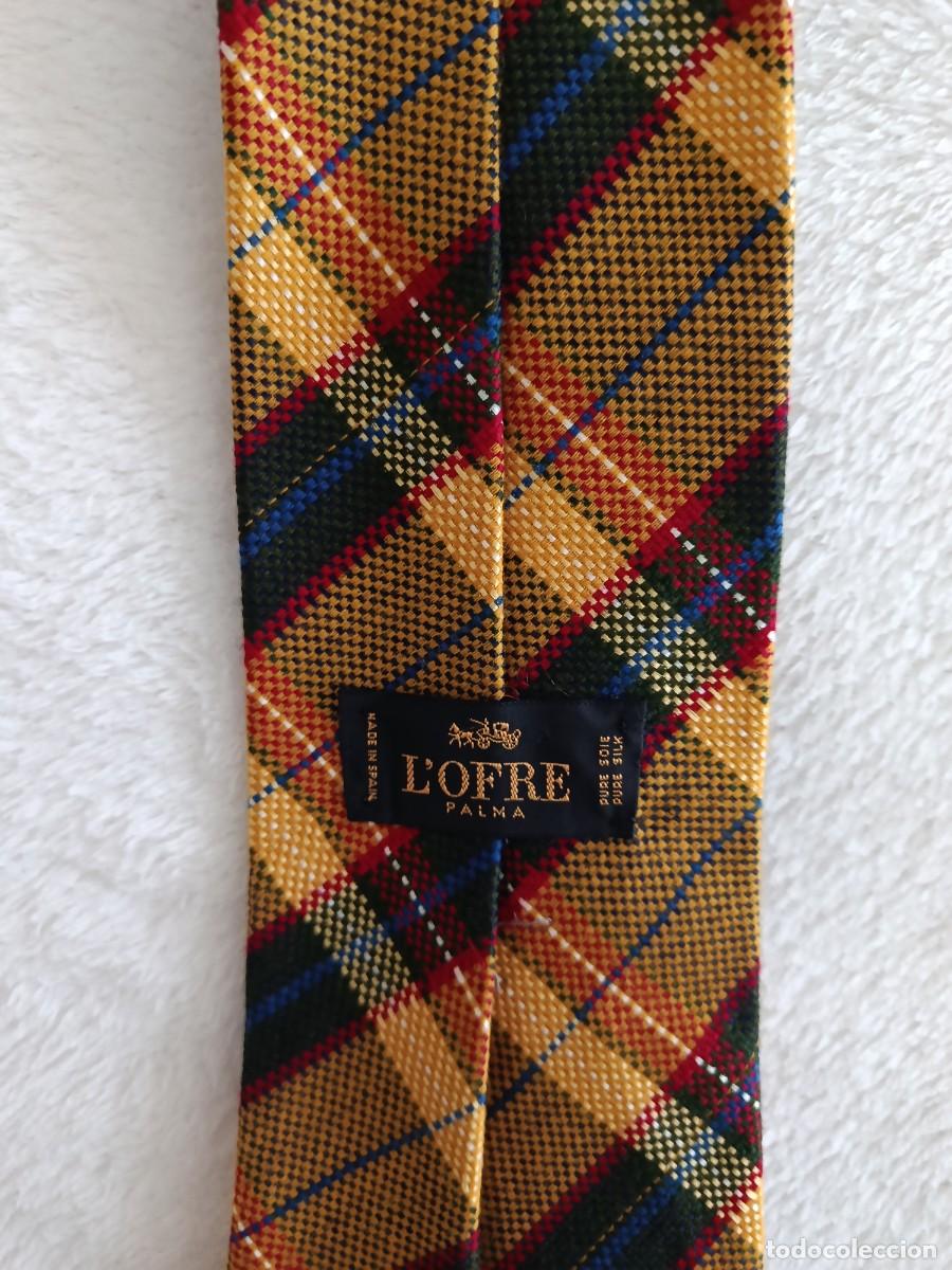 Vintage: CORBATA LOFRE 100 % SEDA. MADE IN SPAIN - Foto 4
