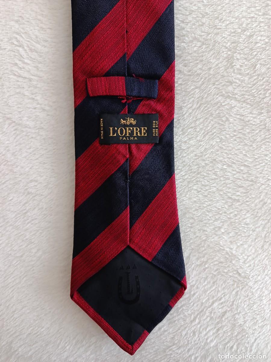 Vintage: CORBATA LOFRE 100 % SEDA. MADE IN SPAIN - Foto 3