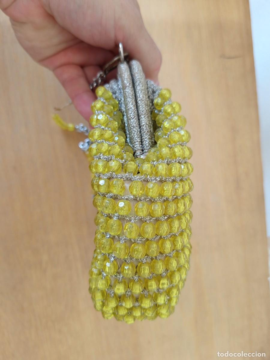 Vintage: Cartera de mujer con perlas de pl&aacute;stico.Vintage - Foto 6