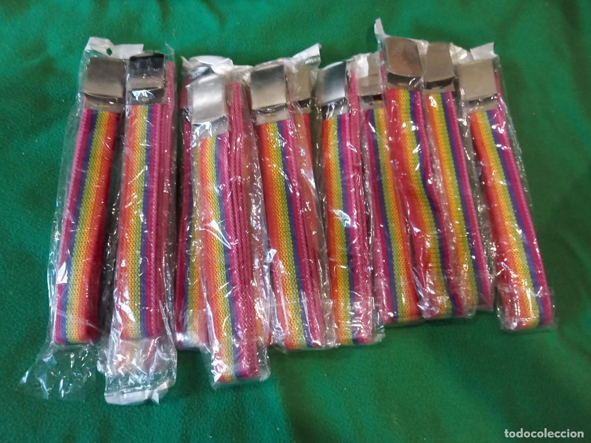 Vintage: Lote de 13 cinturones Arcoiris - Foto 1