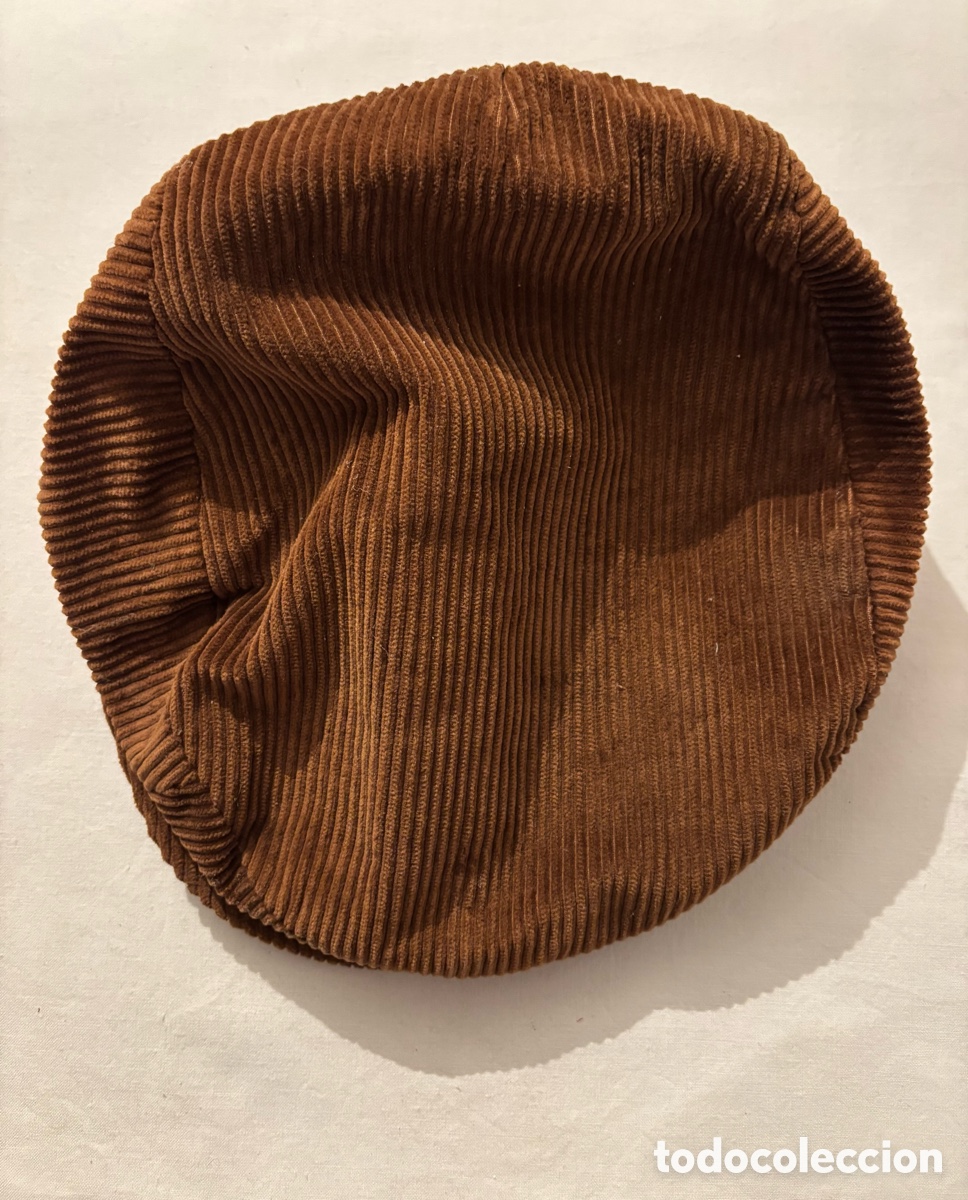 Vintage: Gorra pana marr&oacute;n BEIRETS Talla 60