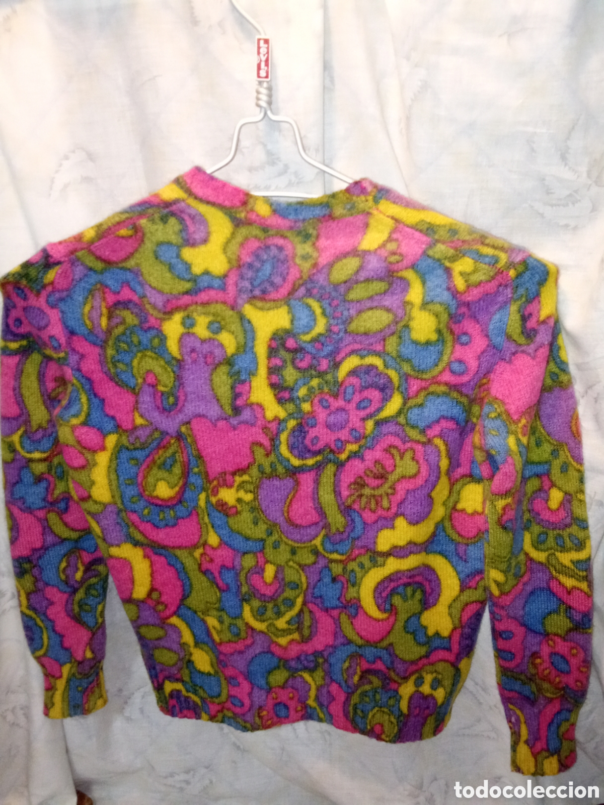 Vintage: LLAMATIVO JERSEY DE PULLIGAN PARA MUJER - Foto 3