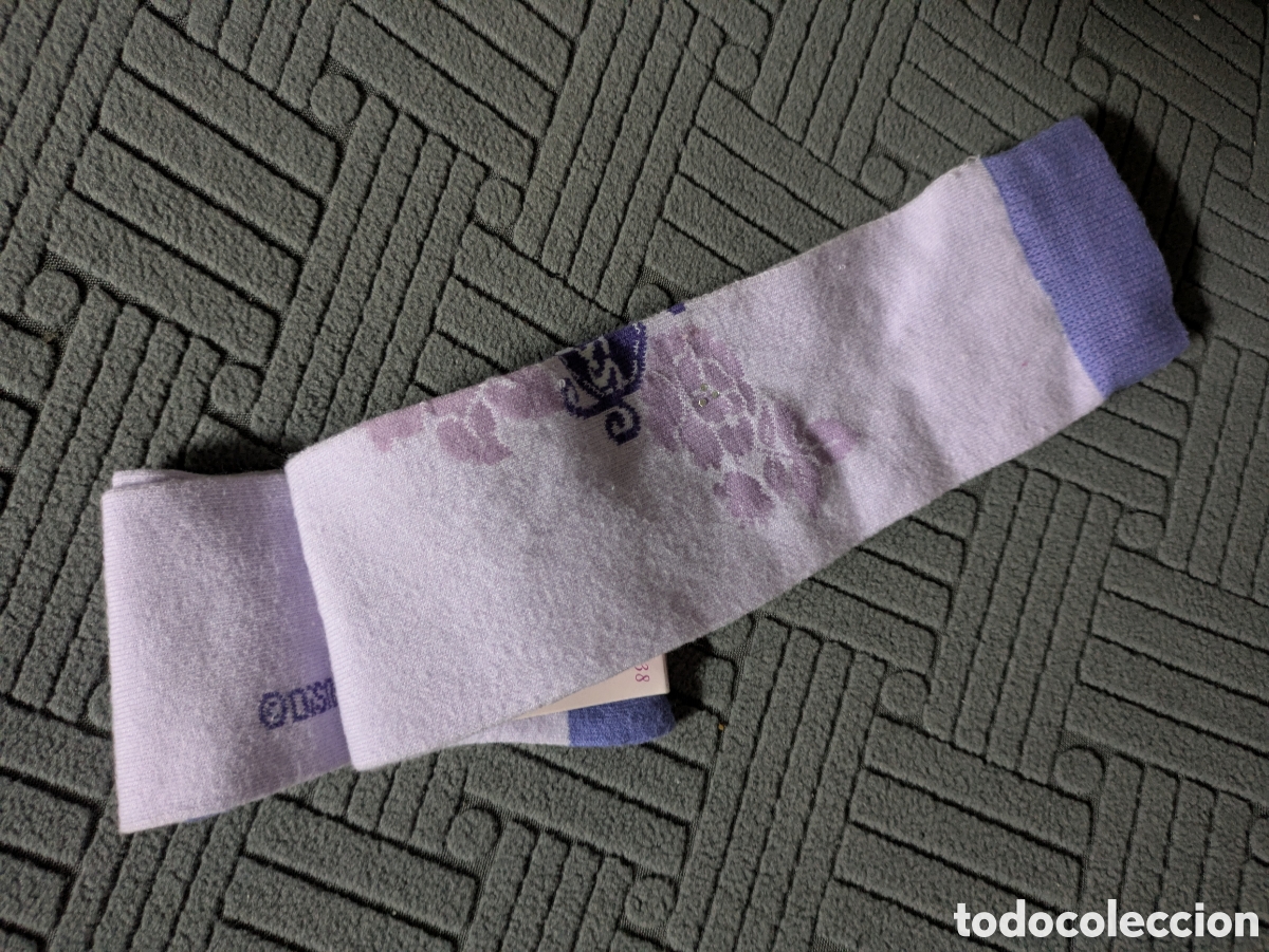 Vintage: Disney princess calcetines muy altos algod&oacute;n - Foto 1