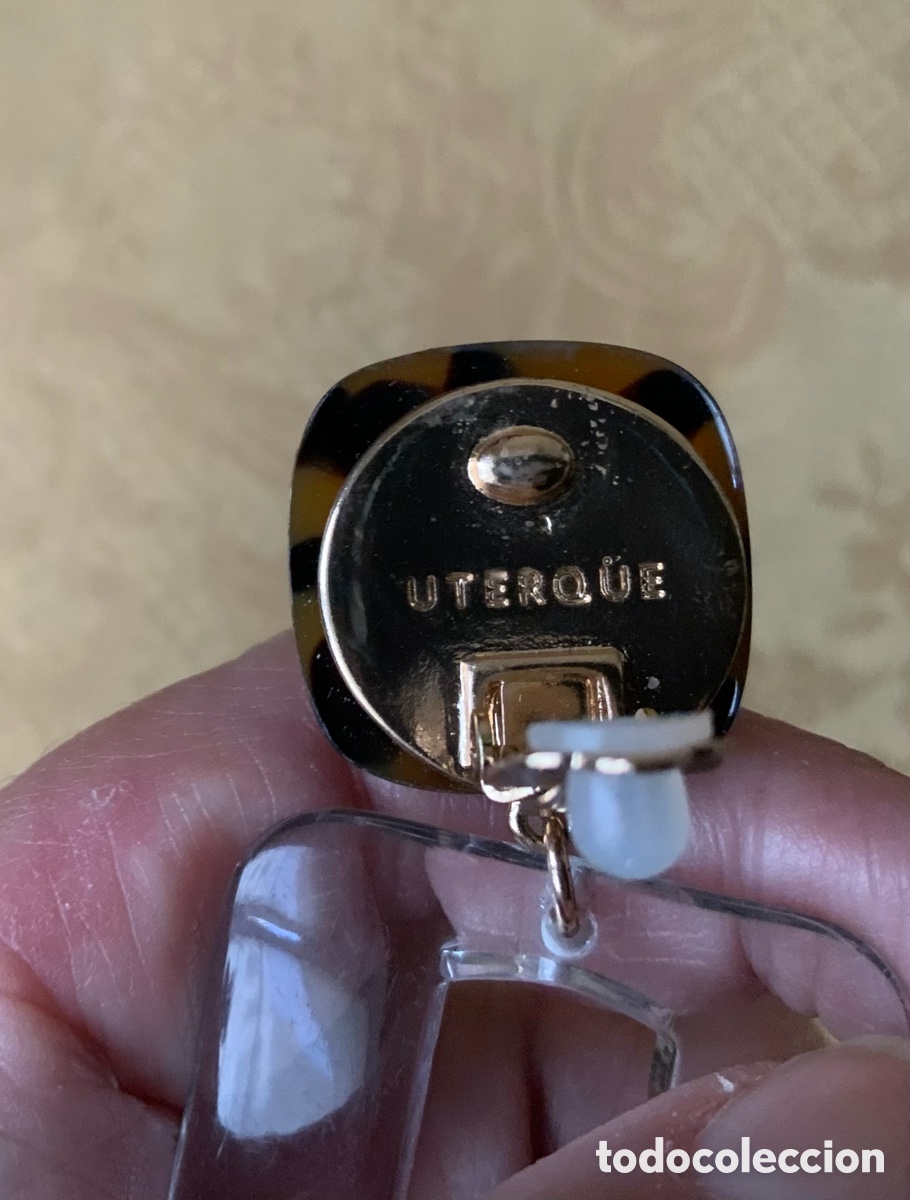 Vintage: PENDIENTES METACRILATO UTERQ&Uuml;E - Foto 9