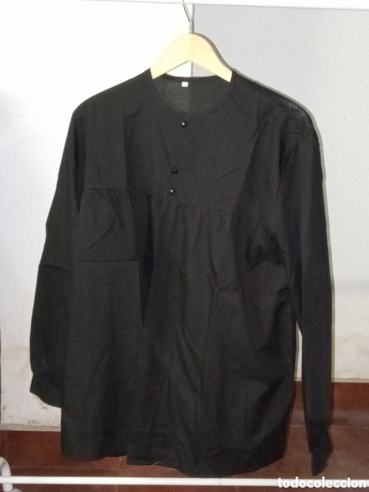 Vintage: BLUSON FALLERO / VALENCIANO NEGRO TALLA 42