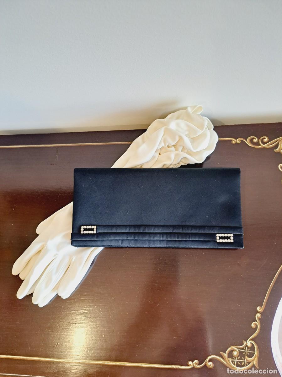 Vintage: BOLSO DE FIESTA Y GUANTES