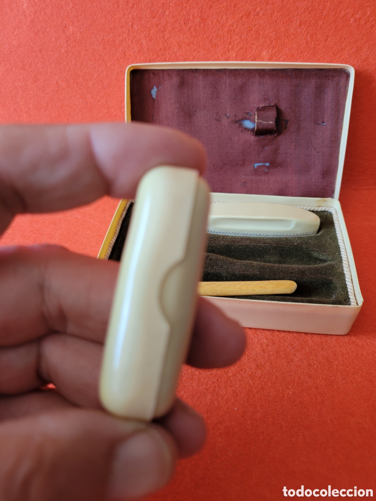 Vintage: ANTIGUO ESTUCHE DE MANICURA - Foto 6