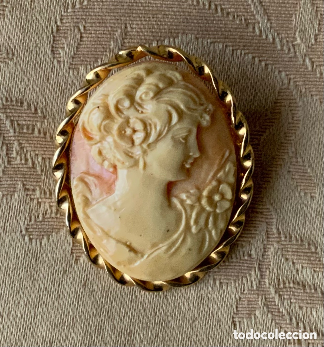 Vintage: BROCHE CAMAFEO VINTAGE DAG SPAIN - Foto 4