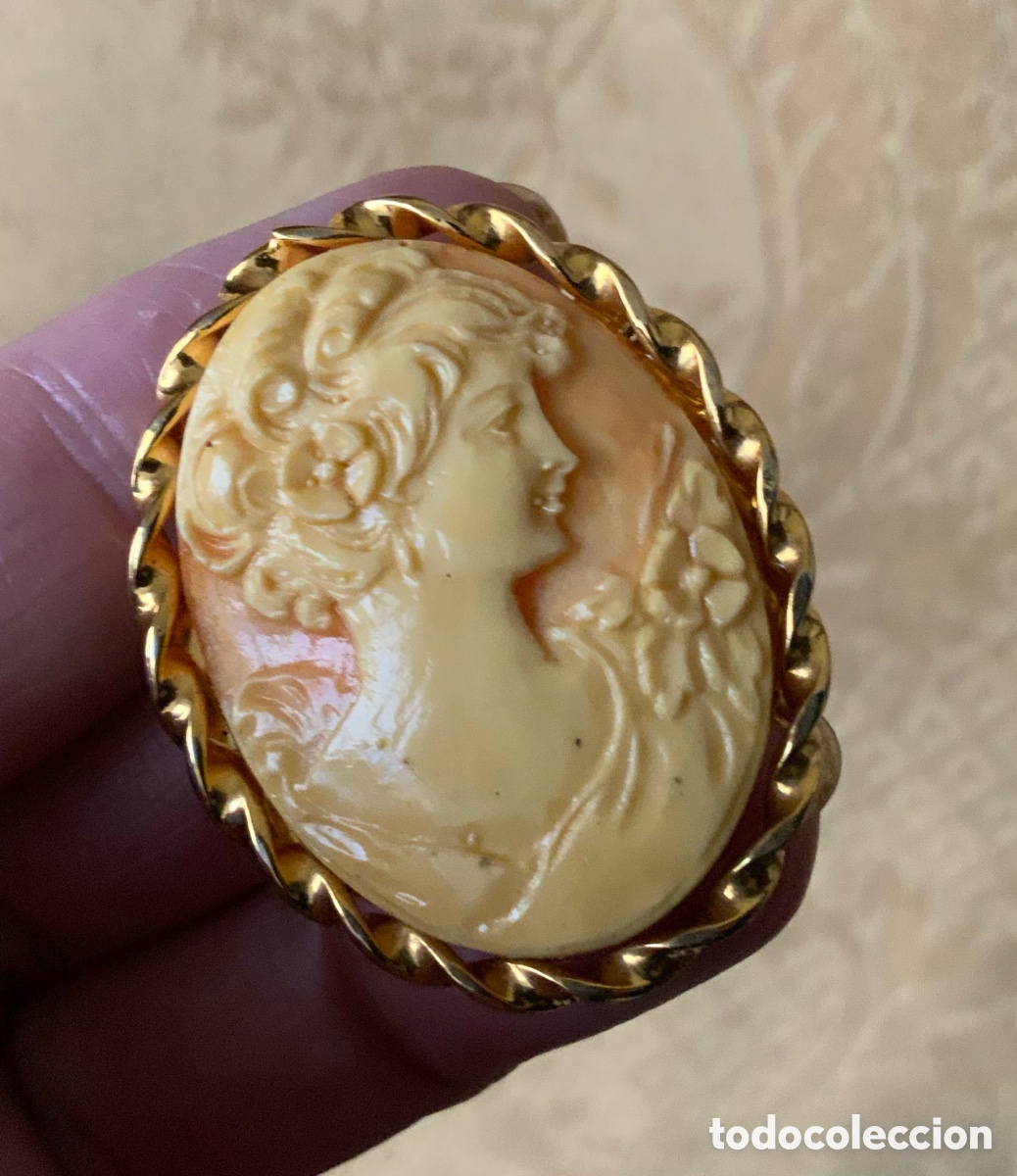 Vintage: BROCHE CAMAFEO VINTAGE DAG SPAIN - Foto 6