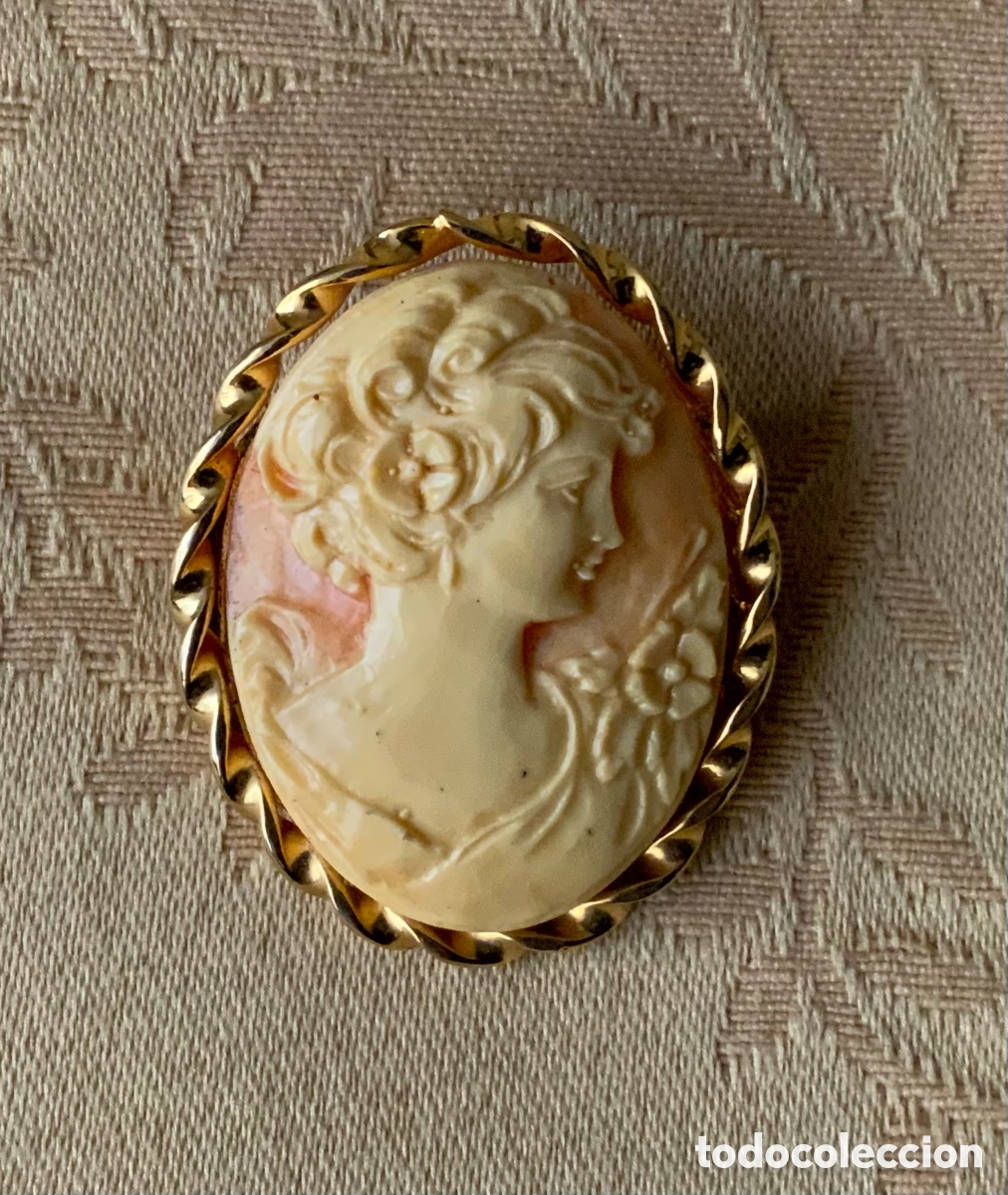 Vintage: BROCHE CAMAFEO VINTAGE DAG SPAIN - Foto 1