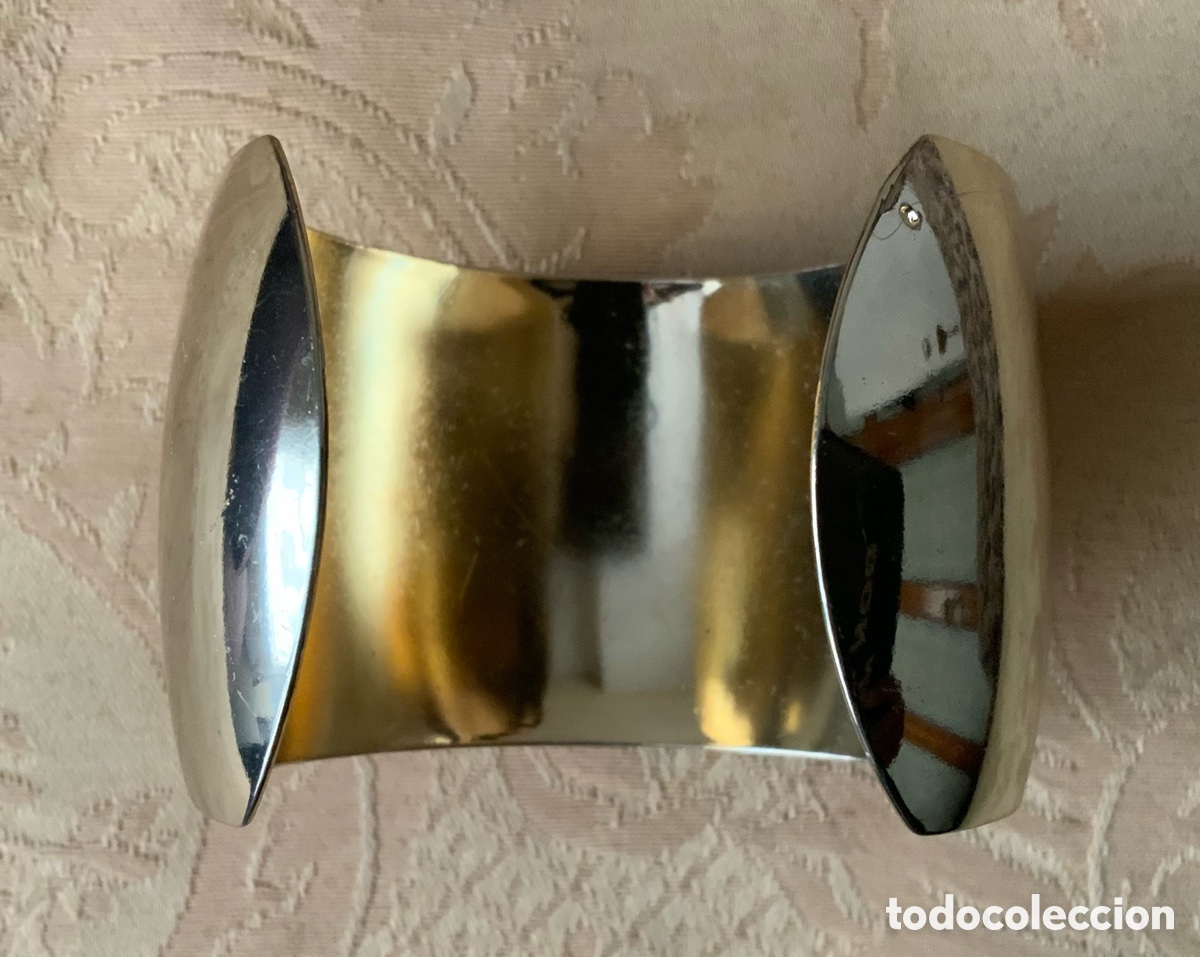 Vintage: PULSERA BRAZALETE METAL DORADO - Foto 10