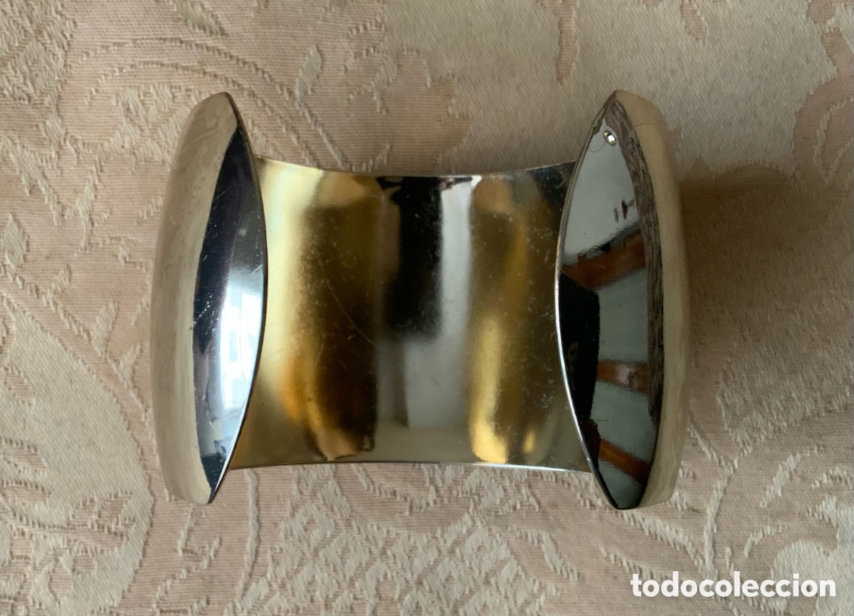 Vintage: PULSERA BRAZALETE METAL DORADO - Foto 11