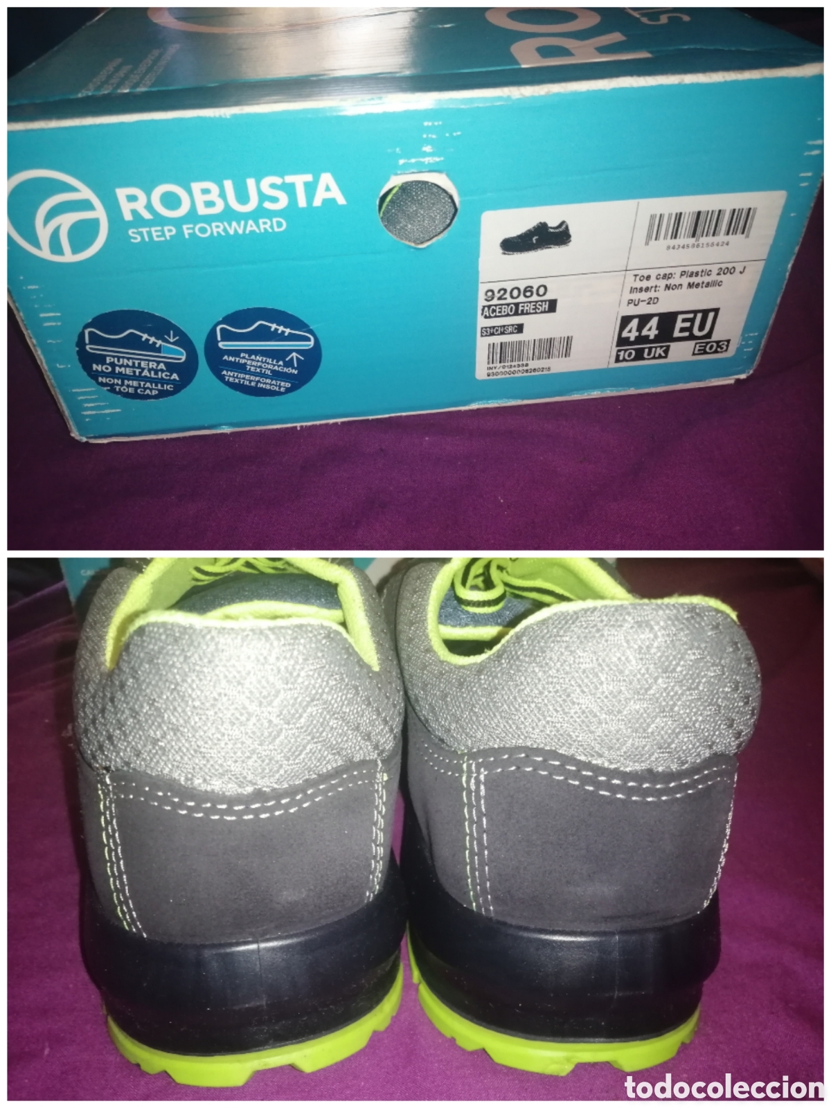 Vintage: Calzado de seguridad Robusta Talla 44 - Foto 7