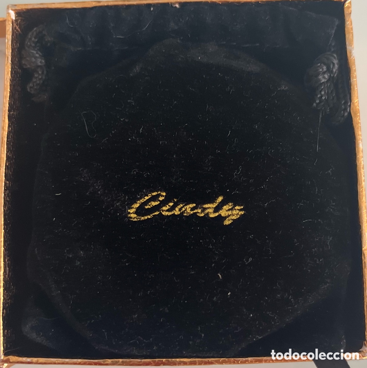Vintage: Espejo de bolso de Rusia con funda en caja - Foto 5