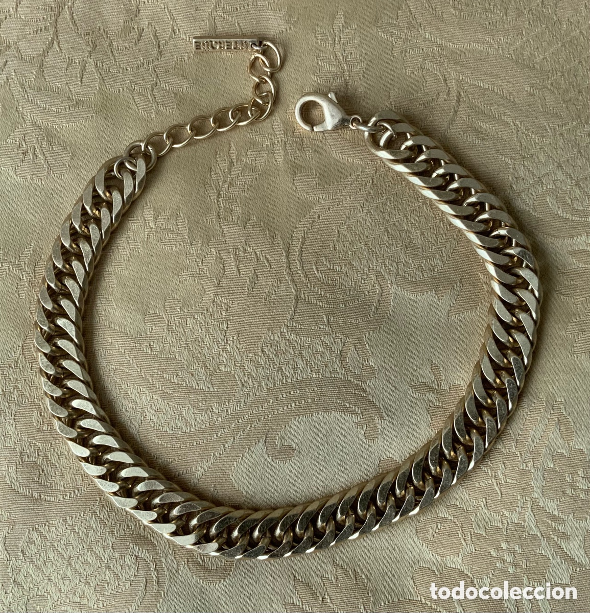 Vintage: COLLAR GARGANTILLA CADENA UTERQ&Uuml;E - Foto 2