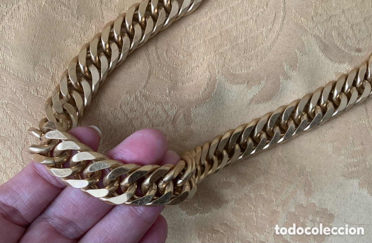 Vintage: COLLAR GARGANTILLA CADENA UTERQ&Uuml;E - Foto 4