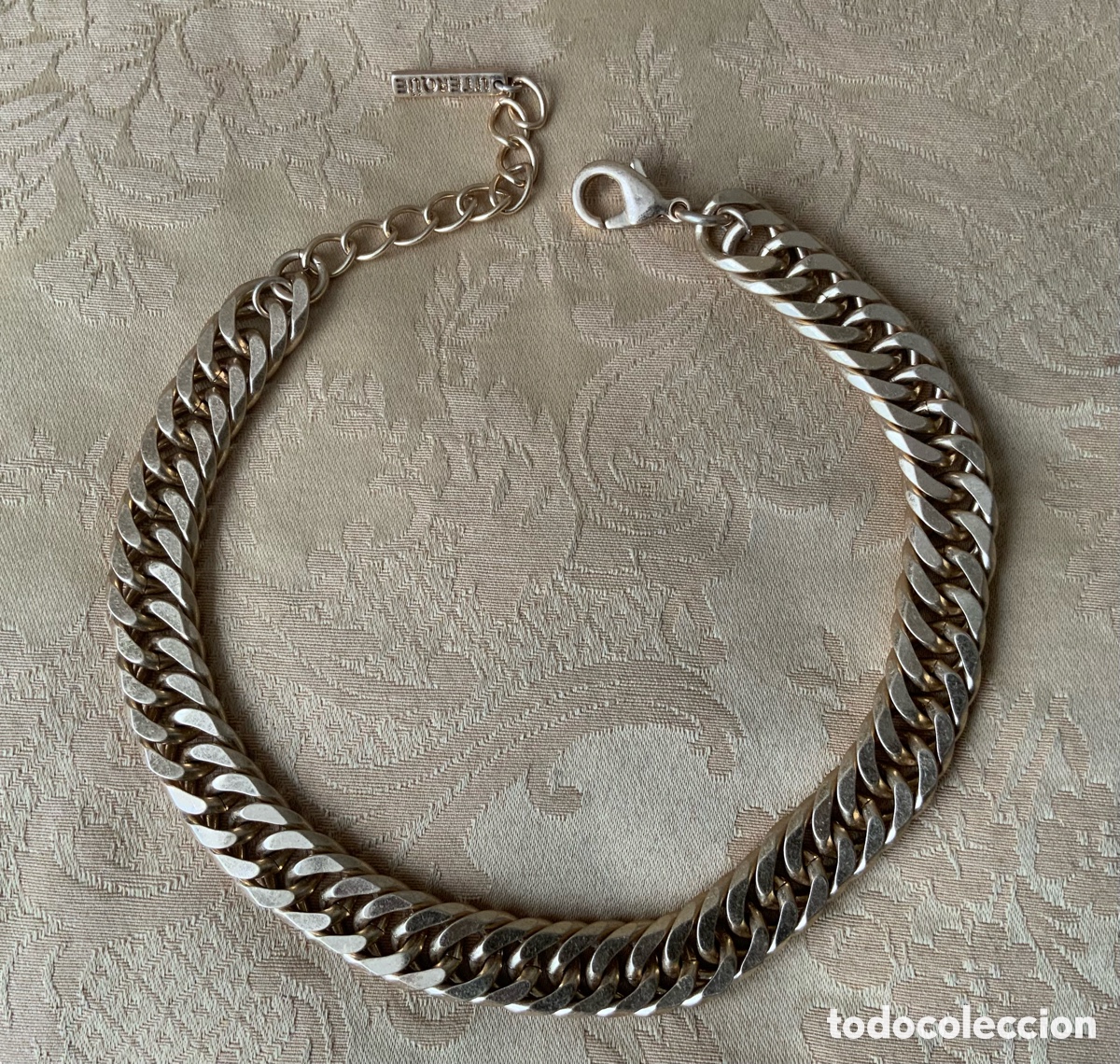 Vintage: COLLAR GARGANTILLA CADENA UTERQ&Uuml;E - Foto 5