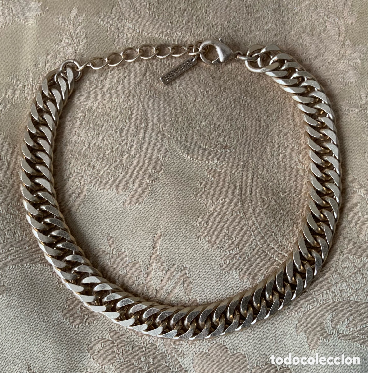 Vintage: COLLAR GARGANTILLA CADENA UTERQ&Uuml;E - Foto 7