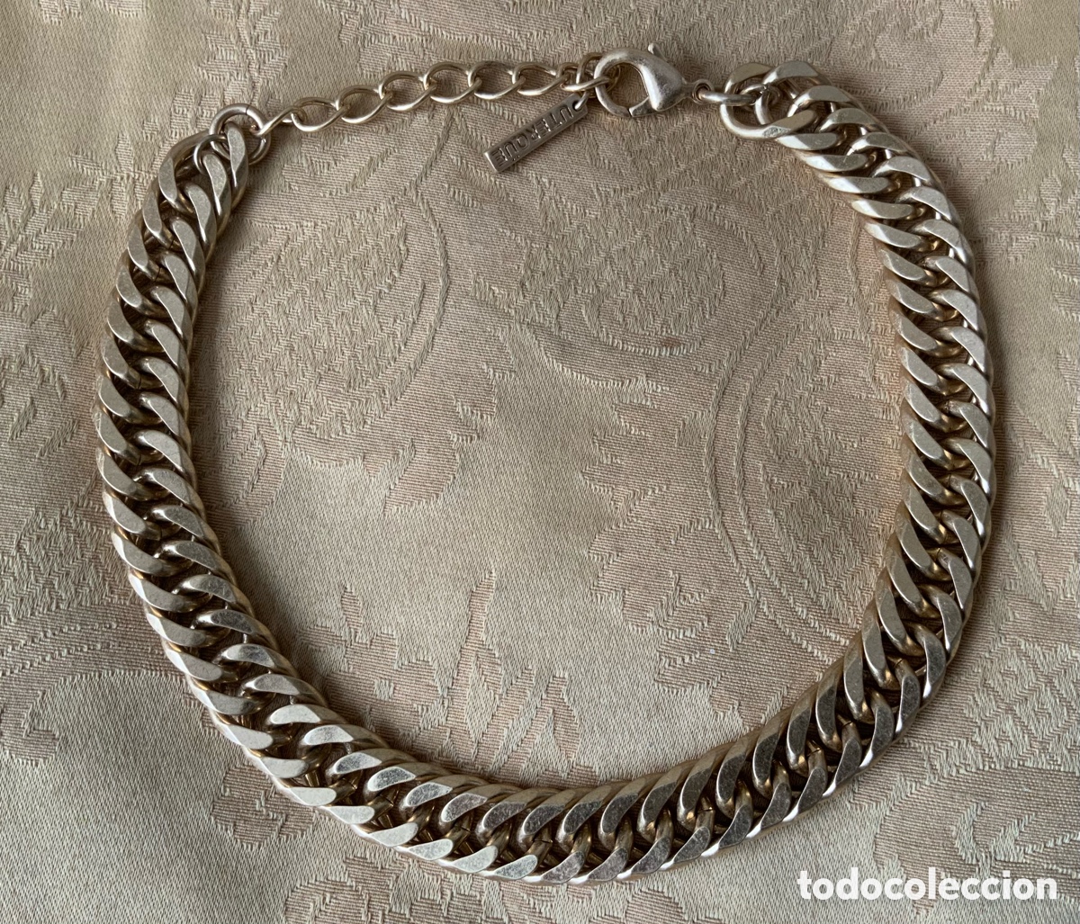Vintage: COLLAR GARGANTILLA CADENA UTERQ&Uuml;E - Foto 8