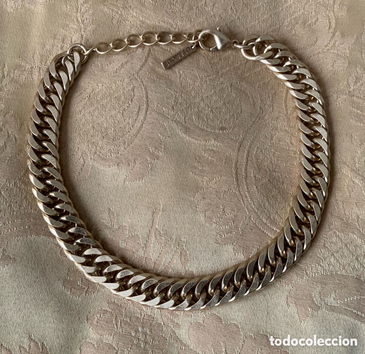 Vintage: COLLAR GARGANTILLA CADENA UTERQ&Uuml;E - Foto 1