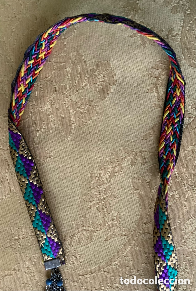 Vintage: COLLAR ETNICO DE CADENAS - Foto 3