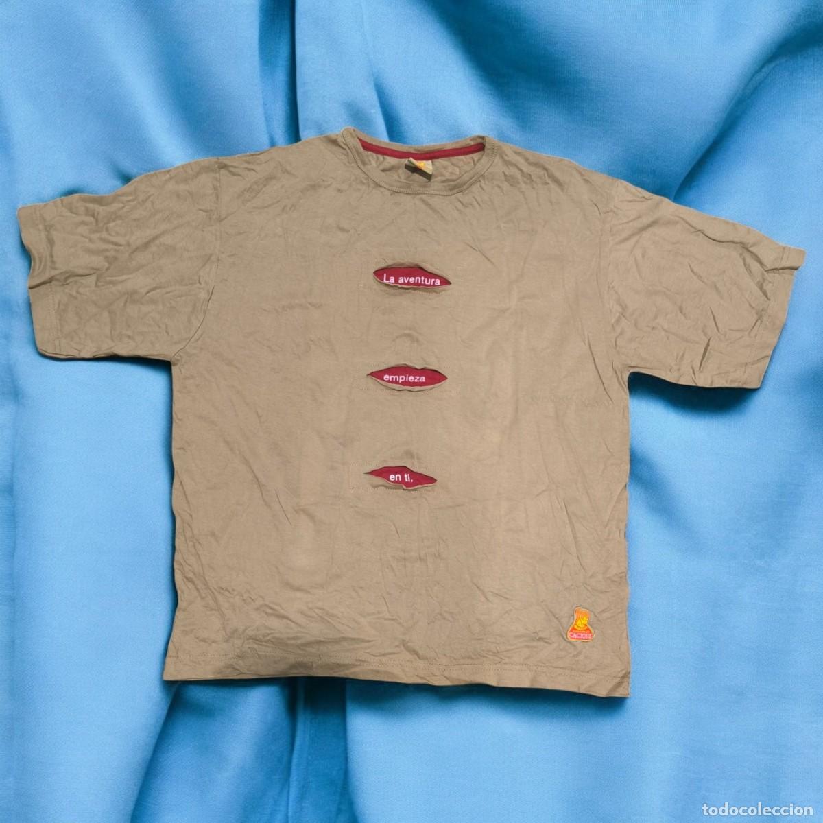 Vintage: Camiseta Aventurera Ron Cacique Talla XL &ndash; Dise&ntilde;o Original Con Mensaje Inspirador